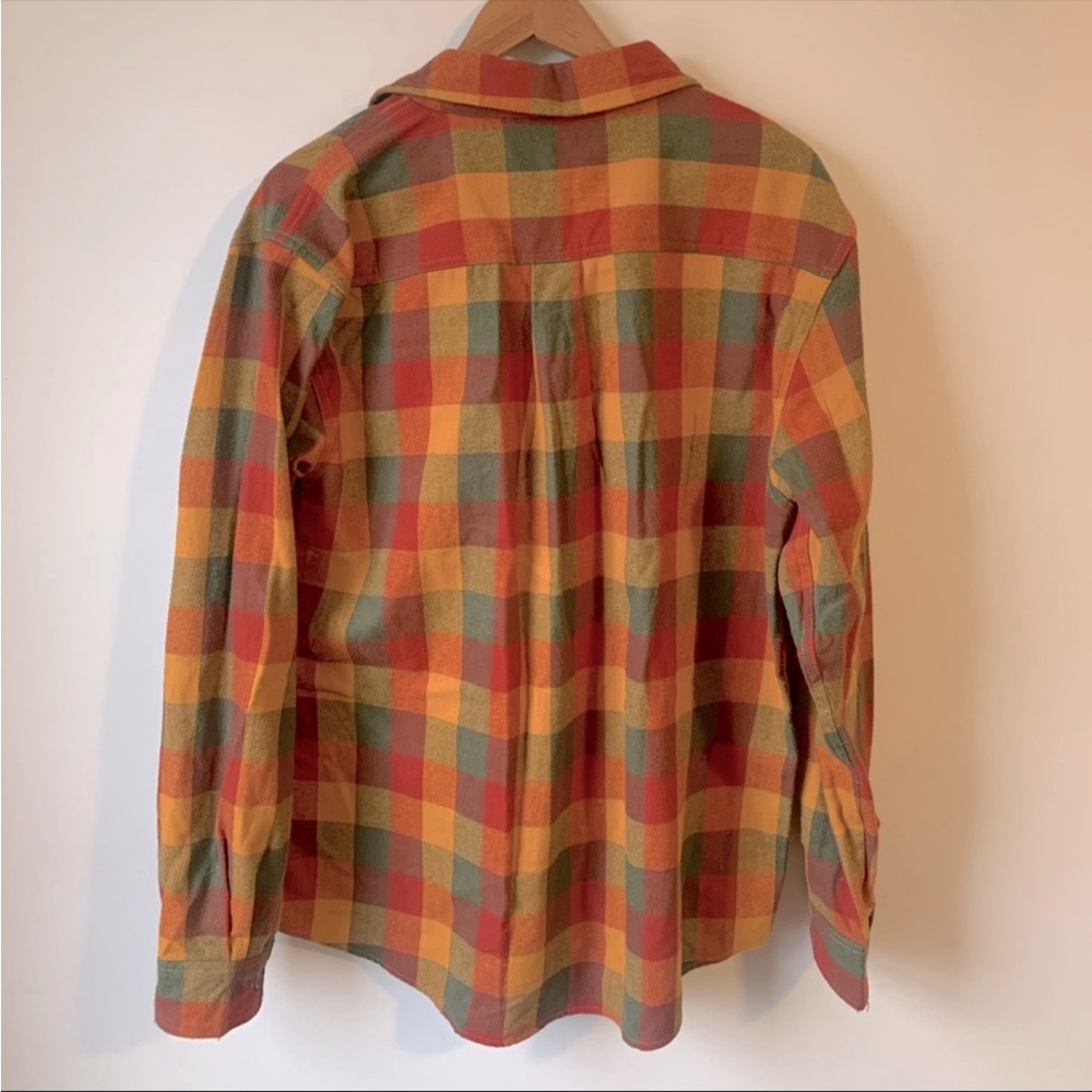 Smith’s Workwear Men’s Heavy Duty Flannel Shirt Sz Large - Picture 6 of 10